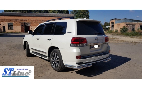 Защита задняя Toyota Land Cruiser 200