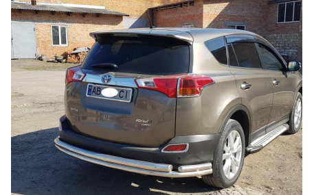 Защита задняя Toyota Land Cruiser Prado 150