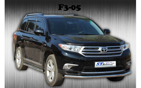 Защита передняя Toyota Highlander