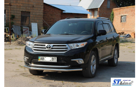 Защита передняя Toyota Highlander