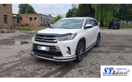 Защита передняя Toyota Highlander