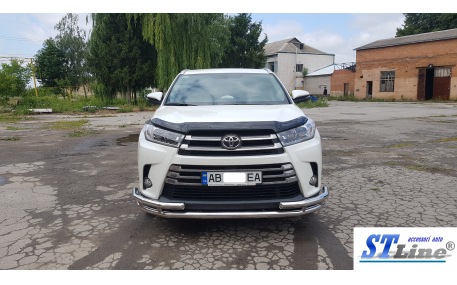 Защита передняя Toyota Highlander