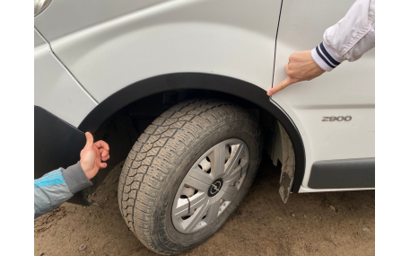 Арки Opel Vivaro 2001-2007