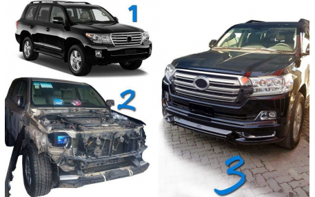 Комплект обвеса Toyota Land Cruiser 200