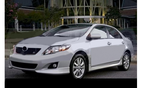 Накладка передняя Toyota Corolla