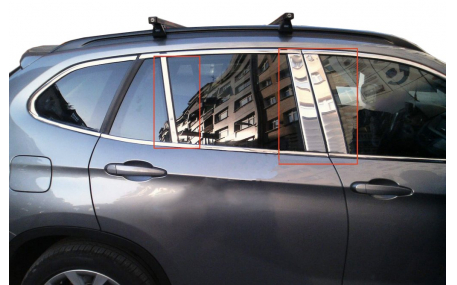 Хром накладки BMW X1 E84