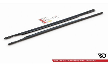 Накладки на пороги Volkswagen Passat B8