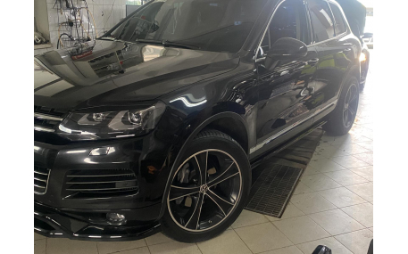 Пороги Volkswagen Touareg 2010-2014