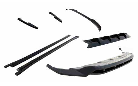 Накладки на бампера Volkswagen Touareg 2019-2023