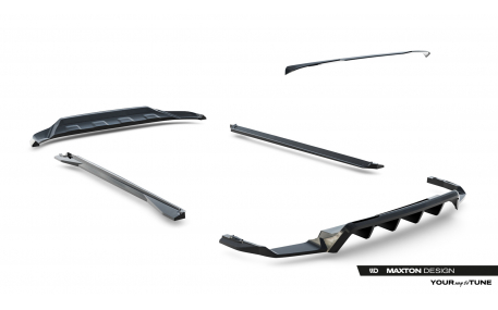 Накладки на бампера Volkswagen Touareg 2023-2025