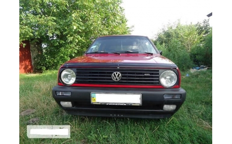 Дефлектор капота Volkswagen Golf 2