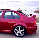 Накладка на заднее стекло Volkswagen Bora