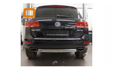 Защита задняя Volkswagen Touareg