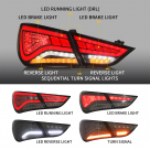 Фонари задние Hyundai Sonata YF