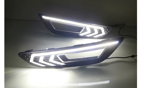 Дневные ходовые огни Ford Focus MK3 2015-2018