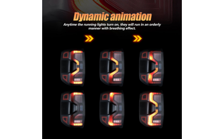 Фонари задние Ford Ranger 2021-2023