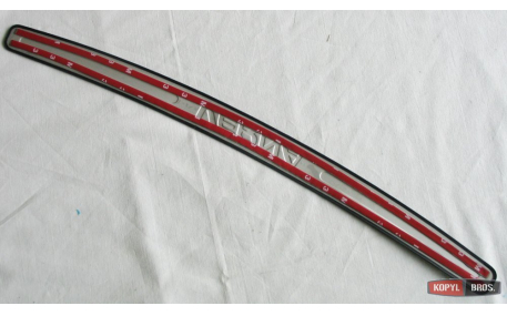 Накладка на задний бампер Kia Rio