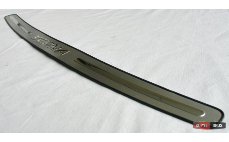 Накладка на задний бампер Kia Rio