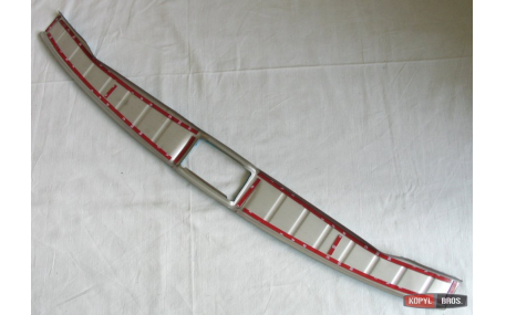 Накладка на задний бампер Mitsubishi ASX