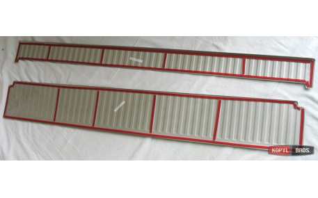 Накладка на задний бампер Toyota Land Cruiser 200