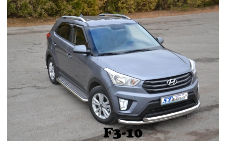 Защита передняя Hyundai Creta