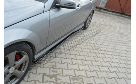 Пороги Mercedes C-class W204 2007-2010