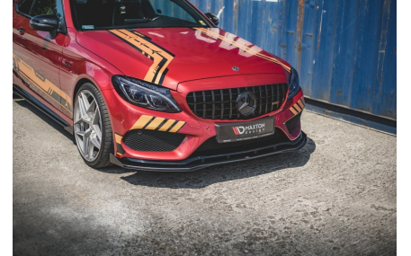 Накладка передняя Mercedes C-class W205 2015-2019