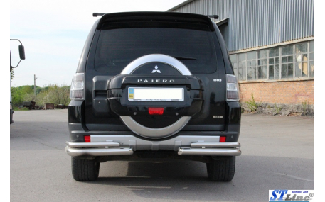 Защита задняя Mitsubishi Pajero Wagon