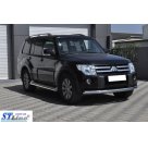 Защита передняя Mitsubishi Pajero Wagon