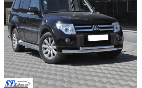 Защита передняя Mitsubishi Pajero Wagon