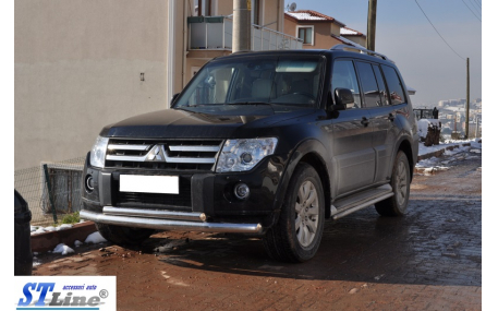 Защита передняя Mitsubishi Pajero Wagon