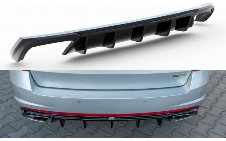 Накладка задняя Skoda Octavia A7 RS