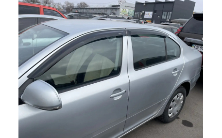 Дефлекторы окон Skoda Octavia A5 Liftback