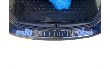 Накладка на задний бампер Volkswagen Touran