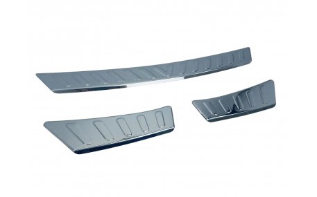 Накладка на задний бампер Volkswagen Tiguan