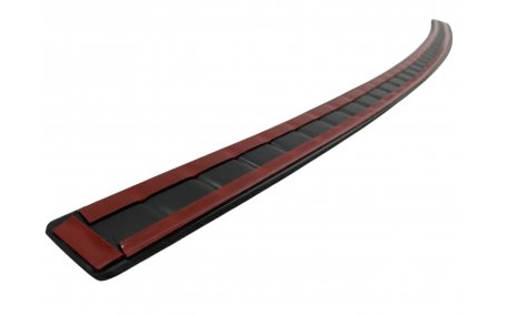 Накладка на задний бампер Audi A6 С6