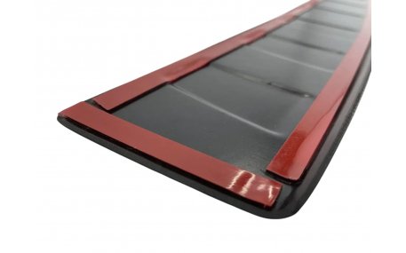 Накладка на задний бампер Mitsubishi Outlander