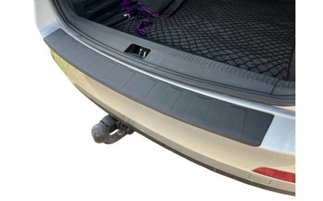 Накладка на задний бампер Skoda Octavia A7 2013-2017