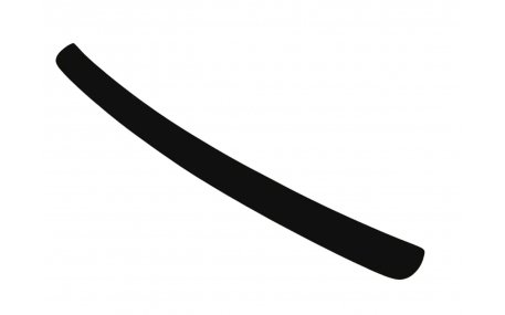 Накладка на задний бампер Volkswagen Touran