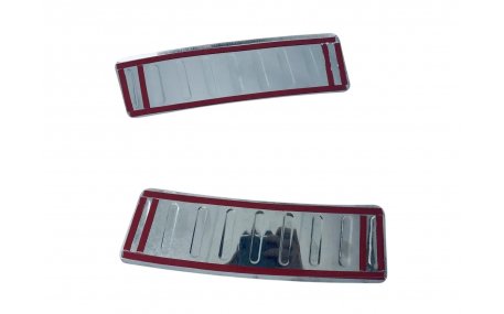 Накладка на задний бампер Renault Sandero