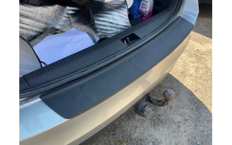 Накладка на задний бампер Skoda Octavia A7 2013-2017