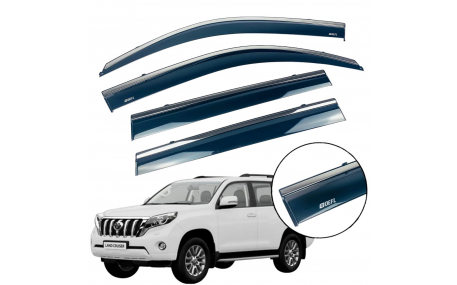 Дефлекторы окон Toyota Land Cruiser Prado 150