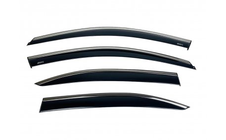 Дефлекторы окон Skoda Octavia A7 Liftback