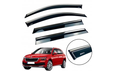 Дефлекторы окон Skoda Kamiq