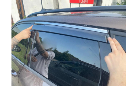 Дефлекторы окон Volkswagen Touareg