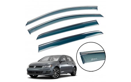 Дефлекторы окон Volkswagen Golf 7