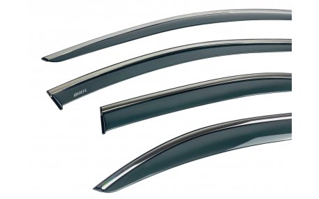 Дефлекторы окон Skoda Rapid