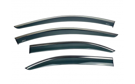 Дефлекторы окон Skoda Rapid