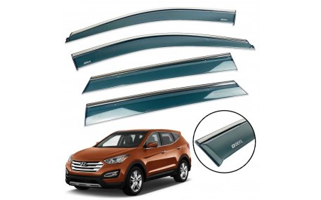 Дефлекторы окон Hyundai Santa Fe