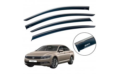 Дефлекторы окон Volkswagen Passat B8 Sedan